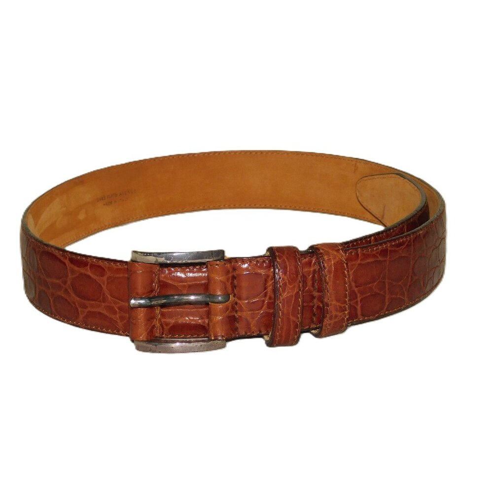 Saks Fifth Avenue Genuine Leather Belt Size Medium